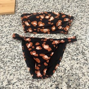 Shade & Shore Target Strapless Bikini